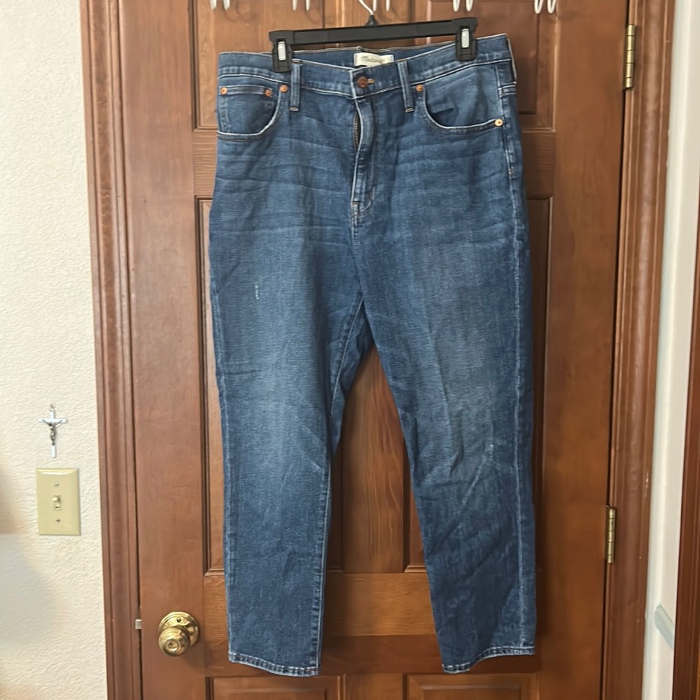 Madewell Crop Boyfriend Jean